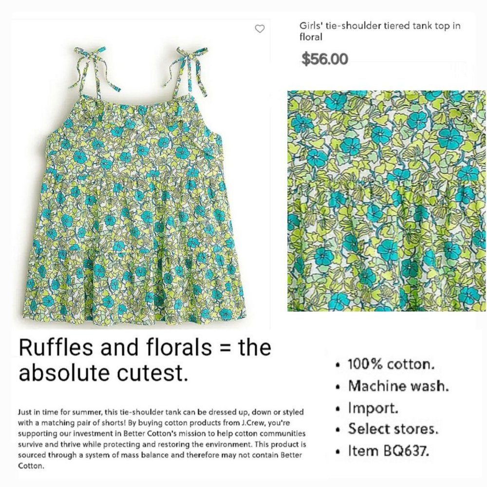 'CREWCUTS' RUFFLE TOP - Picture 14 of 16
